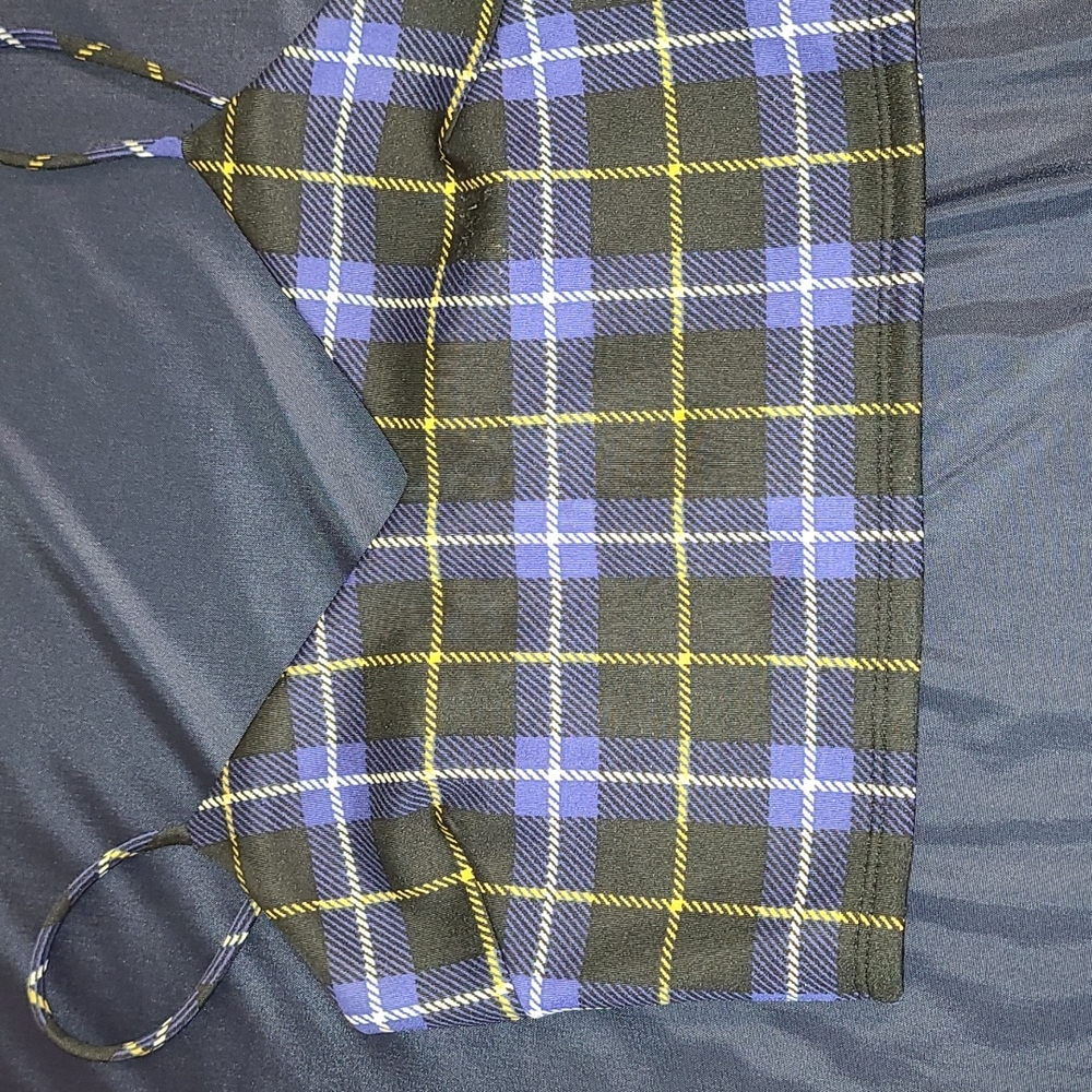 gingham crop top